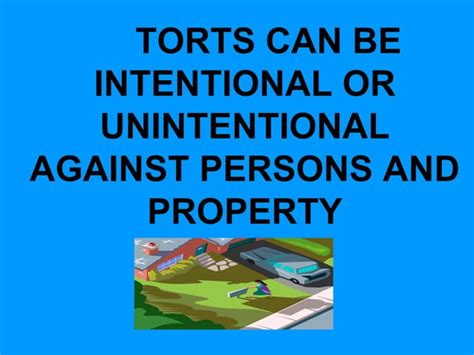 Ch3 1 Powerpoint Tort Law Ppt Free Download