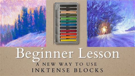 Beginner Lesson How To Use Derwent Inktense Blocks YouTube Inktense