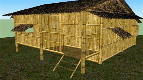 Nipa Hut Cottage 3d Warehouse