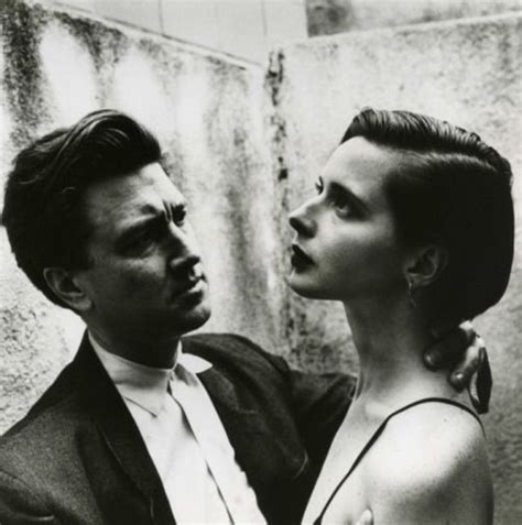 David Lynch And Isabella Rossellini By Helmut Newton 1988 Isabella