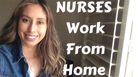 Work From Home Nursing Jobs Youtube