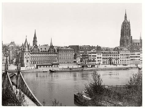 Vintage Historic Photos Of Frankfurt Am Main Germany In