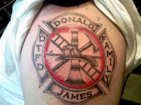 Firefighter Tattoo Images And Designs