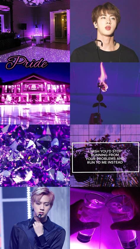 Wallpaper Aesthetic Purple Bts Jin This Is A Community Where Everyone