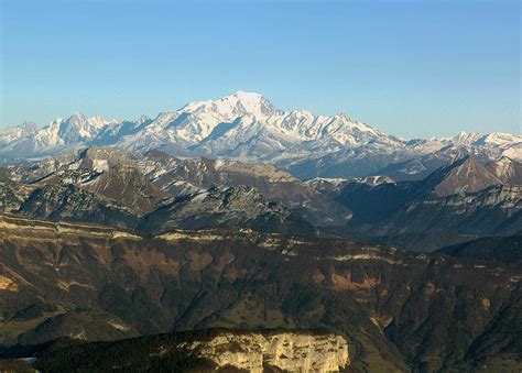 Photo Aérienne De Mont Blanc Haute Savoie 74