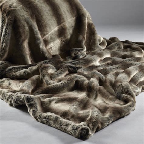Alaskan Rabbit Faux Fur Throwblanket Home And Lifestyle From The Luxe Company Uk