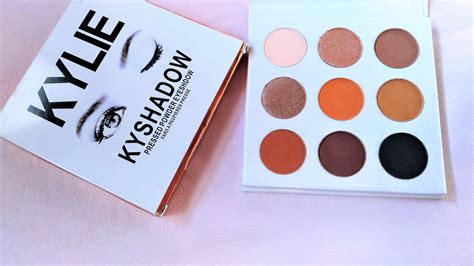 Beauty And Beyond Kylie Kyshadow The Bronze Palette Review Swatches And