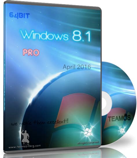 Windows 81 Pro Vl Update 3 X64 En Us Esd April2016 Pre Activated