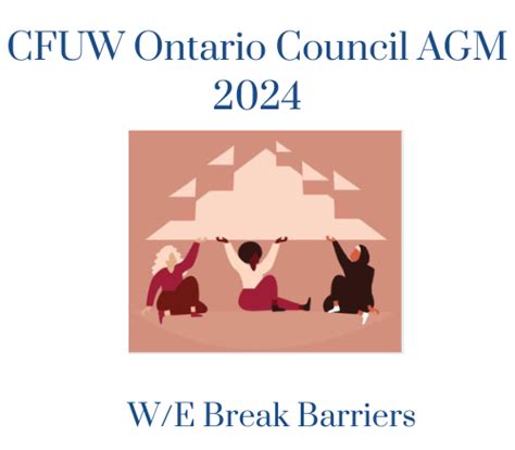 Cfuw Oc 2024 Annual General Meeting Cfuw Ontario Council