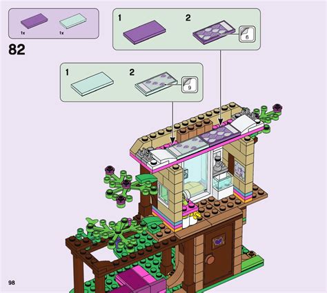 Lego Friends House Instructions