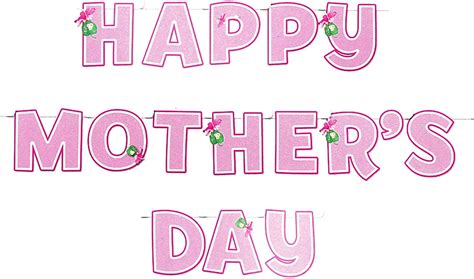 Happy Mothers Day Banner Decorations Bunting Mothers Day Party