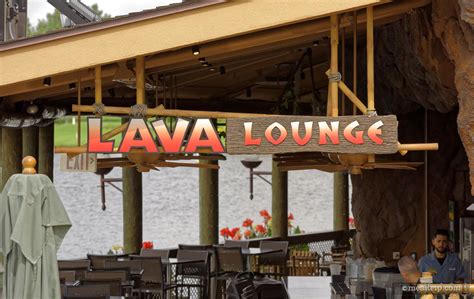 Photo Gallery For Lava Lounge At Rainforest Cafe® At Disney Springs