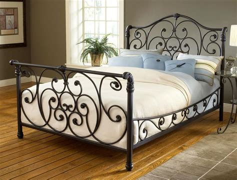 The bed features a headboard that's upholstered in polyester, and designed with. Hillsdale - Mandalay Sleigh Bed in Rustic Old Brown Finish ...