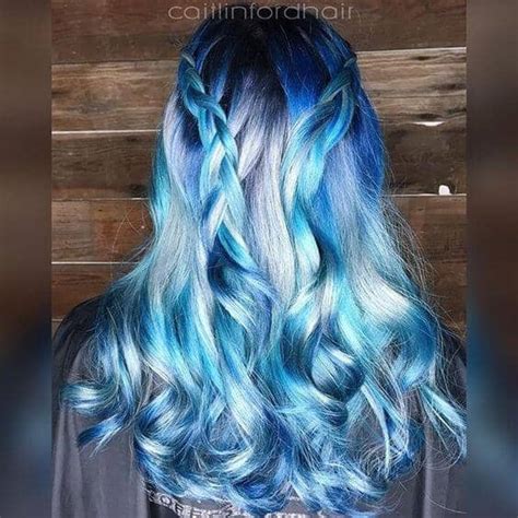 Did you ever think that silver blue hair can look exciting? 50 Fun Blue Hair Ideas to Become More Adventurous in 2020