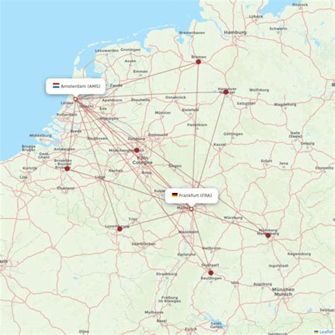 All About Lufthansa And Their Routes Interactive Map Flight Routes