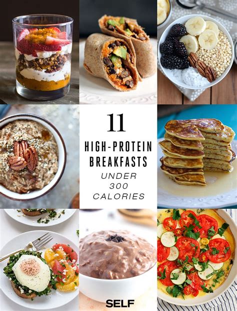 11 High Protein Breakfasts Under 300 Calories Self No Calorie Foods Low Calorie Breakfast
