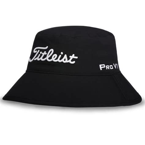 Titleist Stadry Performance Bucket Hat Black Golf Store