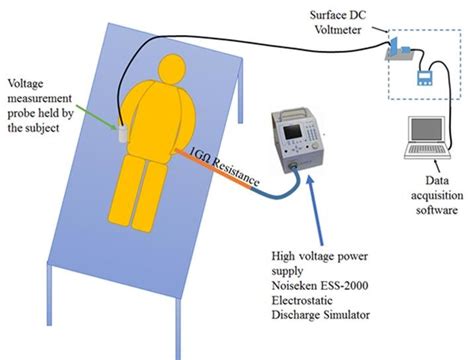 Human Body Charging Setup Download Scientific Diagram