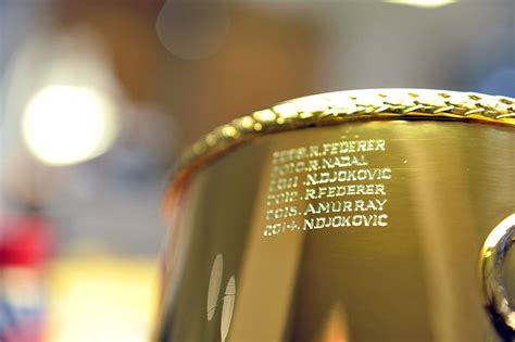 Find the perfect wimbledon trophy stock photos and editorial news pictures from getty images. Novak Djokovic's name is engraved on the Gentlemen's ...