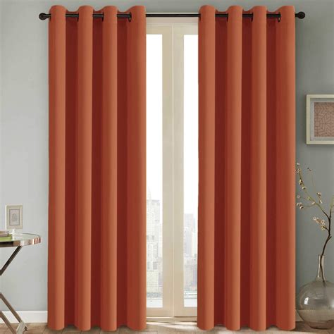 Burnt Orange Curtains Curtains And Drapes