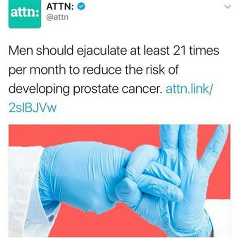Men Should Ejaculate At Least Times A Month To Reduce The Risk Of Prostate Cancer Freesami