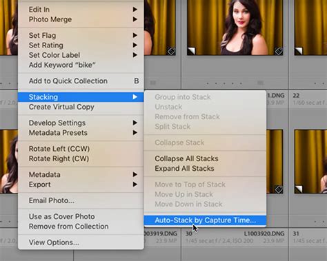 This allows you to stack images together so that only one. Lightroom Shortcuts for Culling Your Photos