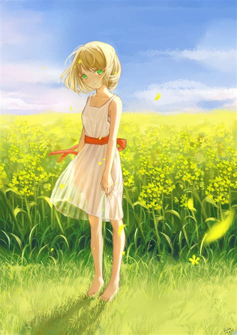 美しいアニメアート 可愛いアニメガール 芸術的アニメ少女