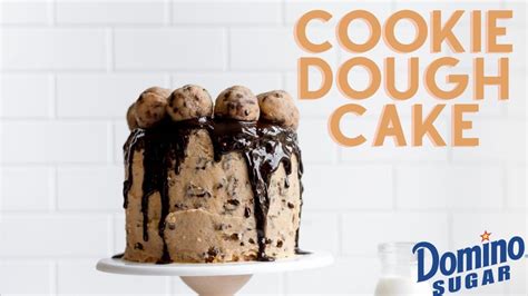 Cookie Dough Cake With A Cookie Named Desire Domino Sugar Youtube