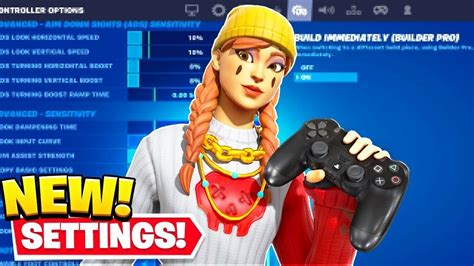 New Best Controller Fortnite Settings Linear Aimbotpiece Control