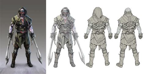 Kabal Concept Art From Mortal Kombat 11 Art Artwork Gaming