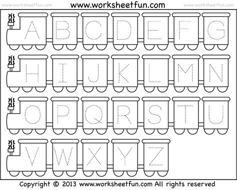 Abcd Tracing Worksheet