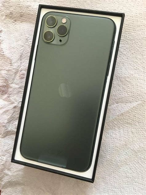 Brand New Iphone 11 Pro Max 256gb Midnight Gree On Locked Ee In