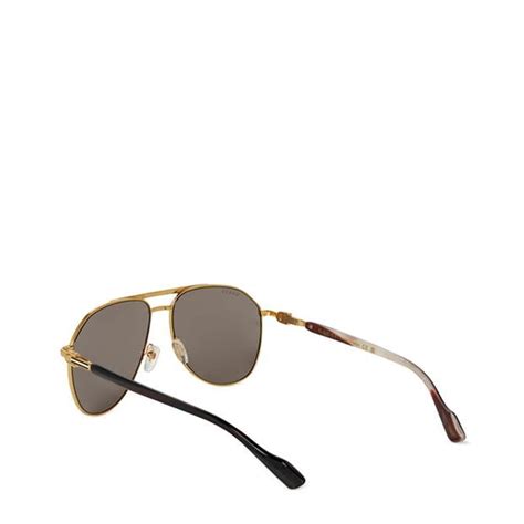 gucci aviator frame sunglasses unisex aviator sunglasses flannels fashion ireland