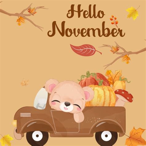 November Template Postermywall