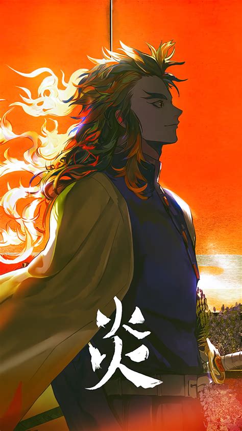 1376002 Kyojuro Rengoku Flame Hashira Demon Slayer Anime Kimetsu