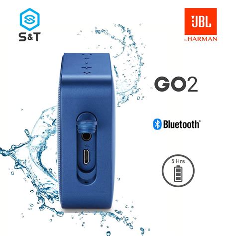 Ripley PARLANTE JBL BLUETOOTH IMPERMEABLE GO2 AZUL