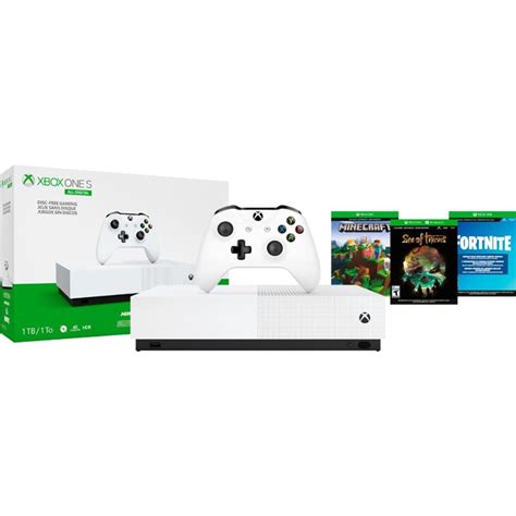 Microsoft Xbox One S 1tb All Digital Edition Console Disc Free Gaming