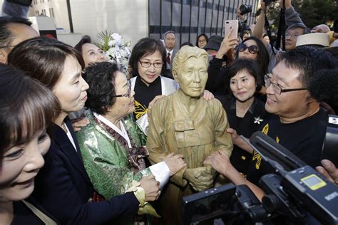 ‘comfort Women Memorial Unveiled In San Francisco Rafu Shimpo