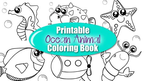 Underwater Animal Coloring Pages