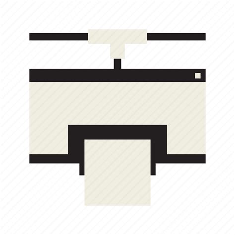 Connection Network Printer Icon