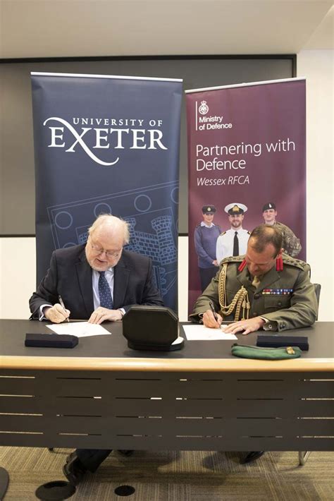 University Of Exeter Support For Armed Forces Covenant Royal Navy
