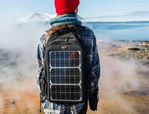 Eco Friendly Backpack Voltaic Array Solar Charging Backpack Sold Via The Gadget Flow Eco