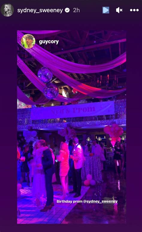 Sydney Sweeney Celebrates Birthday With ‘80s Prom Themed Party