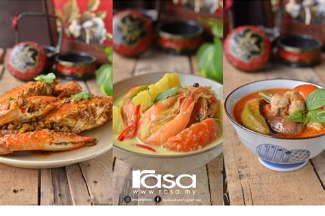 Pelbagai makanan telah dibawa oleh masyarakat baba dan nyonya biarpun mirip masakan cina dan melayu. Aneka Makanan Laut Baba Nyonya Wajib Cuba