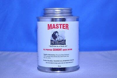 Petronio,s Master All Purpose Contact Cement,Glue Adhesive, Shoe Repair