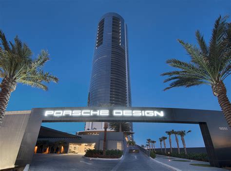 Miami In Focus Photo Gallery Of The Porsche Design Tower In Sunny Isles