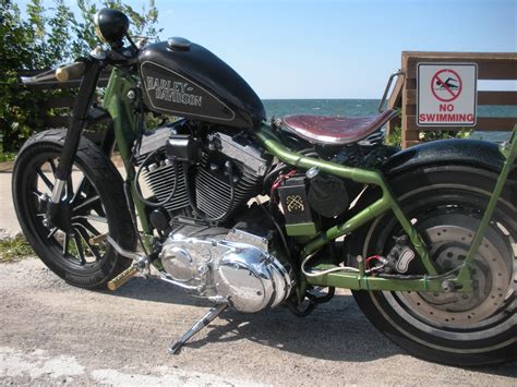 Harley Iron 1200 Bobber Ryca Sportster Hardtail Bobber Kit 02