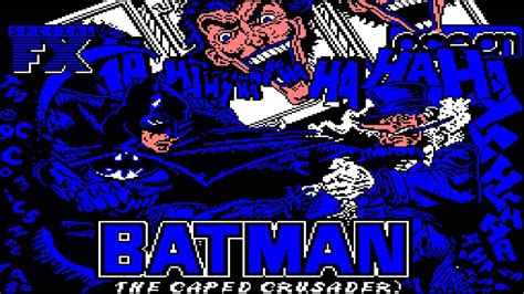 Amstrad Cpc Batman The Caped Crusader Longplay Youtube