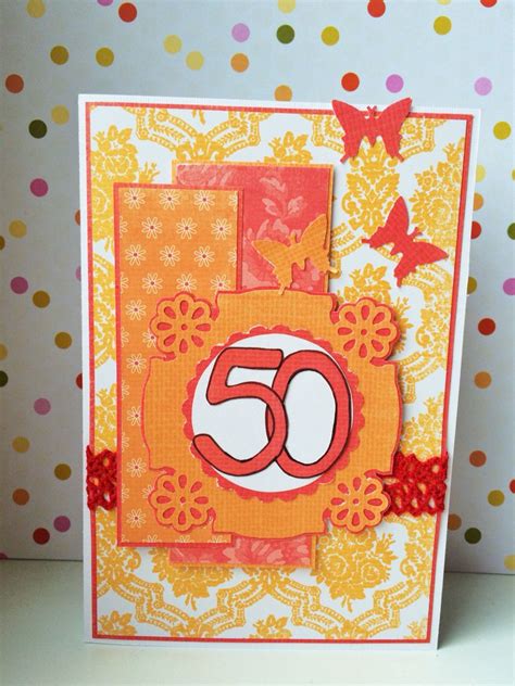 50th Birthday Card For Woman Birthday Cards For Women 50th Birthday