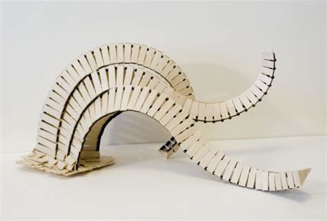 Traditional 3d By Kelly Kin At Toothpick Sculpture Wood